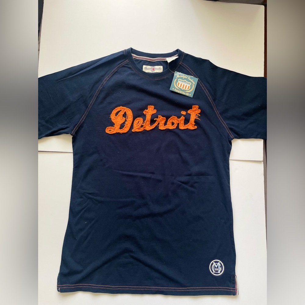 Moonlight Graham Detroit Baseball Vintage T-shirt Size M